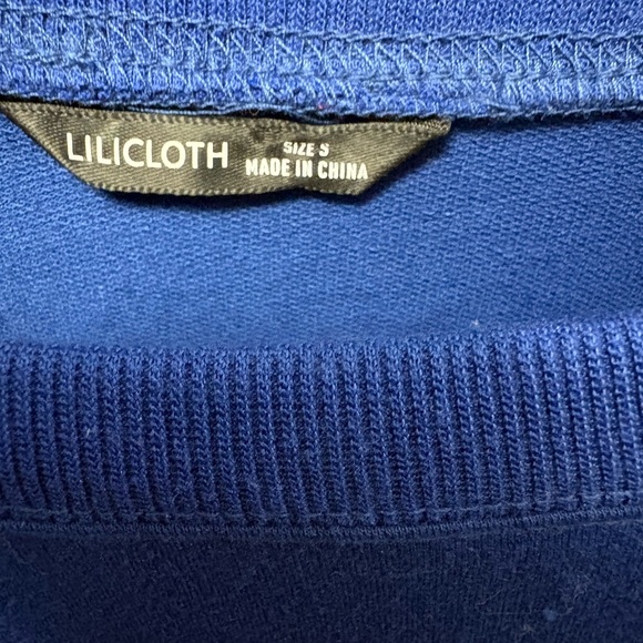 Free ship - Cat Coffee Blue Sweatshirt - Picture 4 of 6